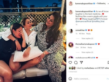 Kareena Kapoor shared a new photo from her birthday.&nbsp;
