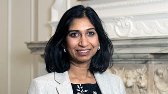 Suella Braverman News: Indian-origin barrister Suella Braverman is UK's Home Secretary.(ANI)