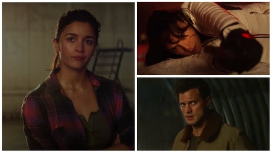 Alia Bhatt, Gal Gadot, and Jamie Dornan in the first look video of Heart of Stone.