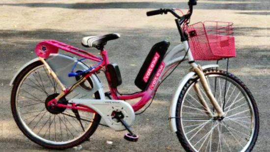An electric cycle (Used only for representation)
