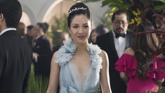 Constance Wu in a scene from the film Crazy Rich Asians.(AP)