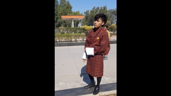 The deceased was identified as Tshering Peljor Wangdi, a resident of Dagana in Bhutan. (HT Photo)