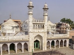 The Varanasi district court asked the Gyanvapi mosque management to file its objections to the plea for carbon dating of the structure claimed to be a “Shivling” found inside the complex by the next date of hearing in the matter.(PTI) The Varanasi district court asked the Gyanvapi mosque management to file its objections to the plea for carbon dating of the structure claimed to be a “Shivling” found inside the complex by the next date of hearing in the matter.(PTI)