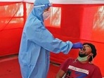 India records 4,777 new Covid infections in 24 hours, active cases at 43,994. (HT FILE PHOTO) India records 4,777 new Covid infections in 24 hours, active cases at 43,994. (HT FILE PHOTO)