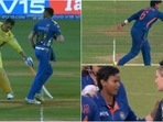 Monty Panesar shares old clip of MS Dhoni amid 'Mankad' debate(Twitter) Monty Panesar shares old clip of MS Dhoni amid 'Mankad' debate(Twitter)