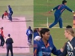 Less than 24 hours after being dismissed by Deepti Sharma, England's Charlotte Dean tries to run out non-striker Less than 24 hours after being dismissed by Deepti Sharma, England's Charlotte Dean tries to run out non-striker