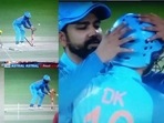 Rohit's unexpected reaction after Karthik survives blunder in 3rd T20I Rohit's unexpected reaction after Karthik survives blunder in 3rd T20I