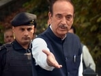Ghulam Nabi Azad.(PTI) Ghulam Nabi Azad.(PTI)