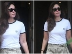 Kareena Kapoor outside her residence in Mumbai. (HT Photo/Varinder Chawla) Kareena Kapoor outside her residence in Mumbai. (HT Photo/Varinder Chawla)
