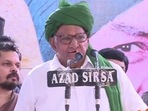 NCP Chief Sharad Pawar was addressing a rally organised by the Indian National Lok Dal (INLD) in Fatehabad, Haryana(ANI) NCP Chief Sharad Pawar was addressing a rally organised by the Indian National Lok Dal (INLD) in Fatehabad, Haryana(ANI)