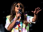 Priyanka Chopra hosted the Global Citizen Festival. Priyanka Chopra hosted the Global Citizen Festival.