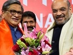 The doctors will monitor the condition of the former chief minister for the next three to four days and decide on continuing the airway pressure support to him.(PTI File Photo) The doctors will monitor the condition of the former chief minister for the next three to four days and decide on continuing the airway pressure support to him.(PTI File Photo)