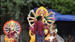 Noida, India- September 24, 2022: An artist works on an idol of Sherawali Mata at a workshop ahead of Navratri, in Noida, India, on Saturday, September 24, 2022. (Photo by Sunil Ghosh / Hindustan Times) (Hindustan Times) Noida, India- September 24, 2022: An artist works on an idol of Sherawali Mata at a workshop ahead of Navratri, in Noida, India, on Saturday, September 24, 2022. (Photo by Sunil Ghosh / Hindustan Times) (Hindustan Times)