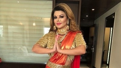 Actor Rakhi Sawant. Actor Rakhi Sawant.