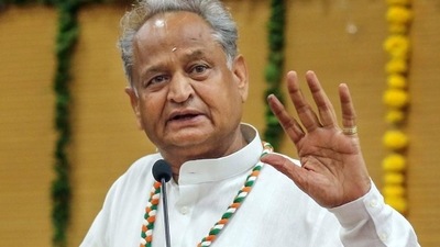 Rajasthan chief minister Ashok Gehlot. (PTI file photo) Rajasthan chief minister Ashok Gehlot. (PTI file photo)