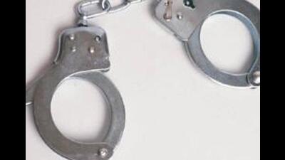 The accused is suspected of blackmailing the female student who is accused of recording several objectionable videos of female students in the common washroom of a hostel on the varsity campus. (HT File)