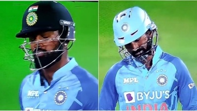 Hardik Pandya and Dinesh Karthik (Twitter) Hardik Pandya and Dinesh Karthik (Twitter)
