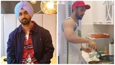 Diljit Disanjh's cooking videos on Instagram became quite a hit during the lockdown. Diljit Disanjh's cooking videos on Instagram became quite a hit during the lockdown.