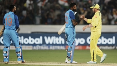 It was Hardik Pandya's four that sealed the match and the series in India's favour. (AP) It was Hardik Pandya's four that sealed the match and the series in India's favour. (AP)