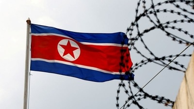FILE PHOTO: A North Korea flag. (REUTERS)