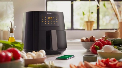 The price of Philips Airfryer XL Connected in India has been kept at ₹17,995. (Philips) The price of Philips Airfryer XL Connected in India has been kept at ₹17,995. (Philips)