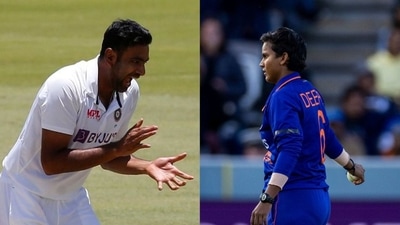 R Ashwin defended Deepti Sharma. (Reuters/AP)