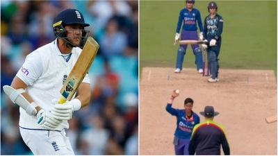 Stuart Broad; Deepti Sharma (AP/Twitter) Stuart Broad; Deepti Sharma (AP/Twitter)