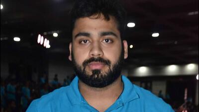 Athlete Vikas Thakur was felicitated at a function organised at Guru Nanak Auditorium in Ludhiana. (HT PHOTO) Athlete Vikas Thakur was felicitated at a function organised at Guru Nanak Auditorium in Ludhiana. (HT PHOTO)