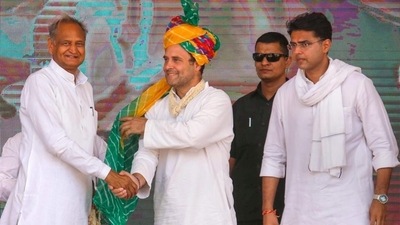 Congress leader Sachin Pilot had rebelled against the Ashok Gehlot-led Rajasthan government in July 2020. (PTI file) Congress leader Sachin Pilot had rebelled against the Ashok Gehlot-led Rajasthan government in July 2020. (PTI file)