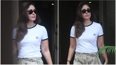 Kareena Kapoor outside her residence in Mumbai. (HT Photo/Varinder Chawla) Kareena Kapoor outside her residence in Mumbai. (HT Photo/Varinder Chawla)