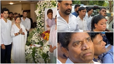 A prayer meet for Raju Srivastava was held on Sunday.
