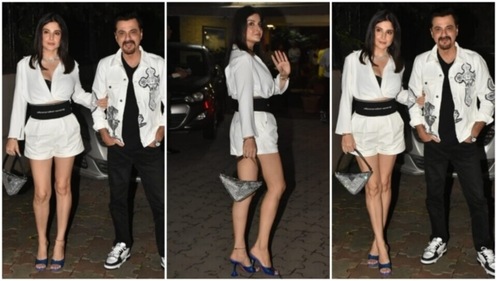 Maheep Kapoor and Sanjay Kapoor at the 60th birthday bash of Chunky Panday (HT Photo/Varinder Chawla) Maheep Kapoor and Sanjay Kapoor at the 60th birthday bash of Chunky Panday (HT Photo/Varinder Chawla)