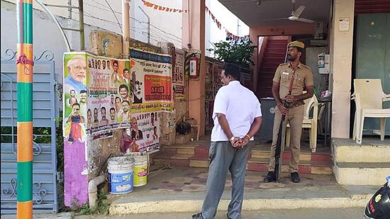Petrol bomb attacks were reported on premises of BJP, RSS leaders since Thursday. (ANI) Petrol bomb attacks were reported on premises of BJP, RSS leaders since Thursday. (ANI)