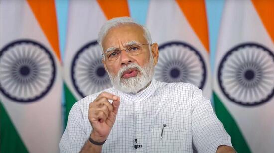 PM Modi in his monthly radio broadcast Mann Ki Baat said a lot of people have asked him when will they get a chance to see the cheetahs. (PTI)