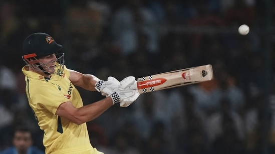 Cameron Green got Australia off to a flier, smashing a half century in the first five overs(AP)