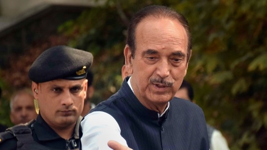 Ghulam Nabi Azad.(PTI)