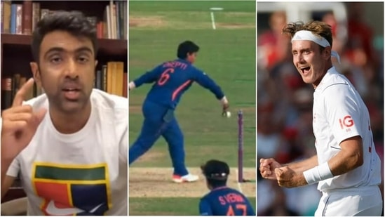 R Ashwin; Deepti Sharma; Stuart Broad(File/Twitter) R Ashwin; Deepti Sharma; Stuart Broad(File/Twitter)