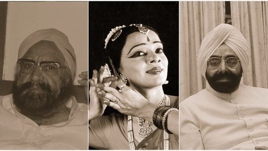 Khushwant Singh, Malavika Sarukkai and Zail Singh.&nbsp;
