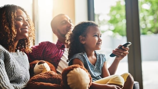 Watching TV with children may benefit their brain development: Study(Unsplash)