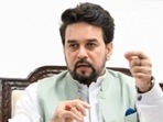 Union minister Anurag Thakur. (HT) Union minister Anurag Thakur. (HT)