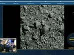 In this image made from a NASA livestream, the Double Asteroid Redirection Test spacecraft crashes into an asteroid on Monday, Sept. 26, 2022. (ASI/NASA via AP)(AP)