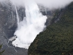Experts say many of Europe's glaciers are likely doomed to vanish in the coming decades due to human-caused climate change.(Surreal Travel/Handout via REUTERS)