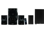 A home theatre system is capable of giving one a traditional movie theatre experience.