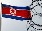 North Korea-China Relations: A North Korea flag.