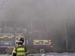 South Korea Mall Fire: South Korean firefighters battle a fire at a shopping mall in Daejeon, South Korea.(AP) South Korea Mall Fire: South Korean firefighters battle a fire at a shopping mall in Daejeon, South Korea.(AP)