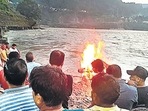 Mother of 19-year-old woman who was murdered in Uttarakhand claimed her daughter’s last rites were conducted “hurriedly”. (PTI) Mother of 19-year-old woman who was murdered in Uttarakhand claimed her daughter’s last rites were conducted “hurriedly”. (PTI)