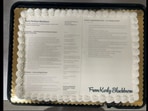 This is the cake that was sent by the woman as her resume to Nike. (LinkedIn/Karly Pavlinac Blackburn) This is the cake that was sent by the woman as her resume to Nike. (LinkedIn/Karly Pavlinac Blackburn)
