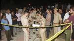 Ghaziabad, India - September 26, 2022: Ghaziabad police investigation underway in a shooting case, at Kazipura village, in Ghaziabad, India, on Monday, September 26, 2022. (Photo by Sakib Ali /Hindustan Times) Ghaziabad, India - September 26, 2022: Ghaziabad police investigation underway in a shooting case, at Kazipura village, in Ghaziabad, India, on Monday, September 26, 2022. (Photo by Sakib Ali /Hindustan Times)