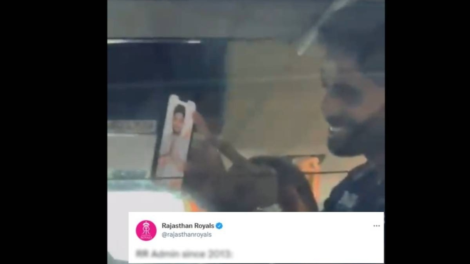 watch-kerala-crowd-goes-wild-as-suryakumar-shows-samson-s-picture-on-his-mobile-rajasthan-royals-caption-is-pure-gold