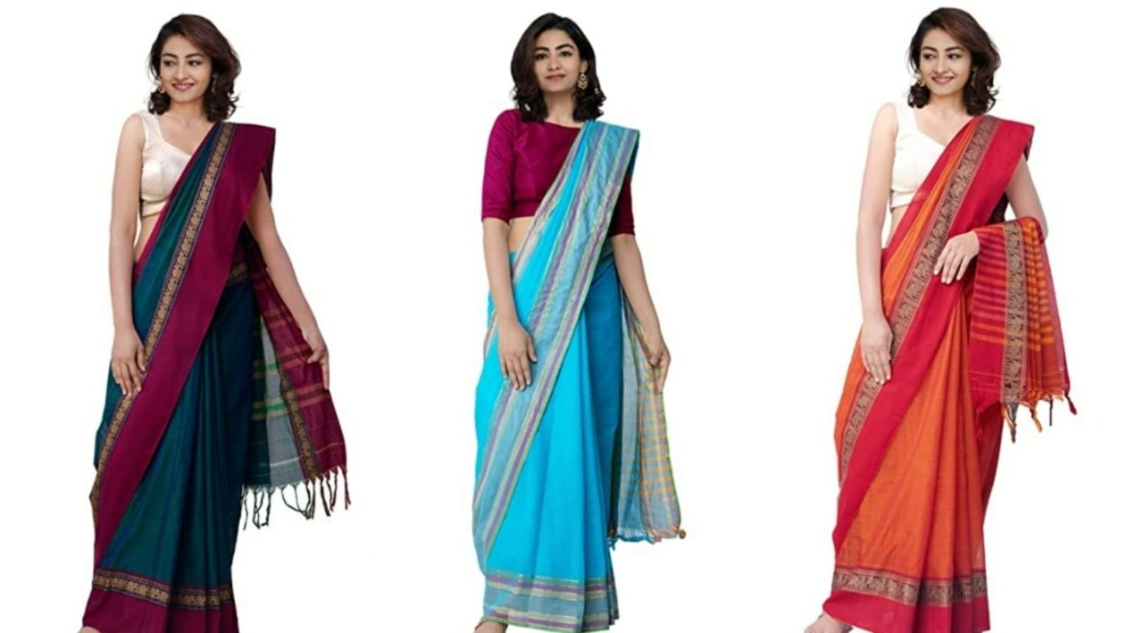 4 Ways to Wear a Saree to Show the Pallu - Chiconomical